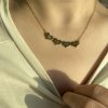 Personalized hearts necklace