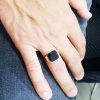 Large onyx ring