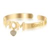 MOM bangle with Hamsa