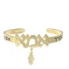 MOM bangle with Hamsa