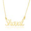 Personalized name necklace