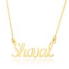 Personalized name necklace