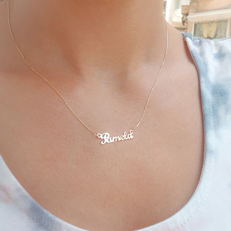 Personalized Small Name Necklace