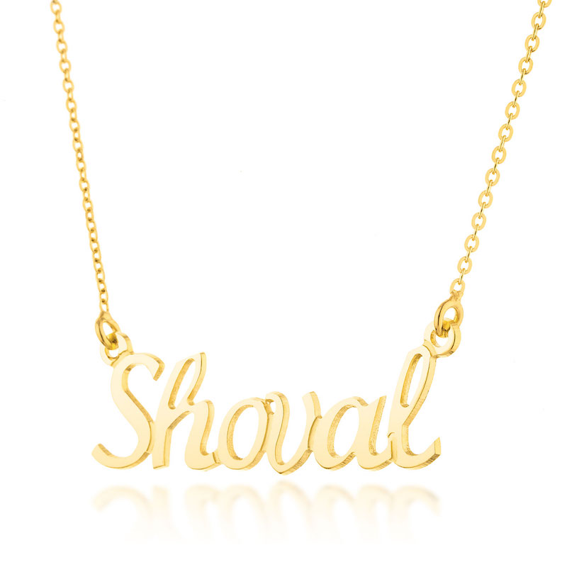 Personalized name necklace