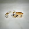 Custom personalized open ring