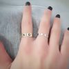 Custom personalized open ring