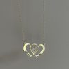 Three hearts necklace