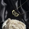 Three hearts necklace