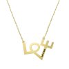 Personalized LOVE necklace