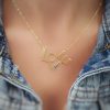 Personalized LOVE necklace