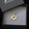 Star of David necklace