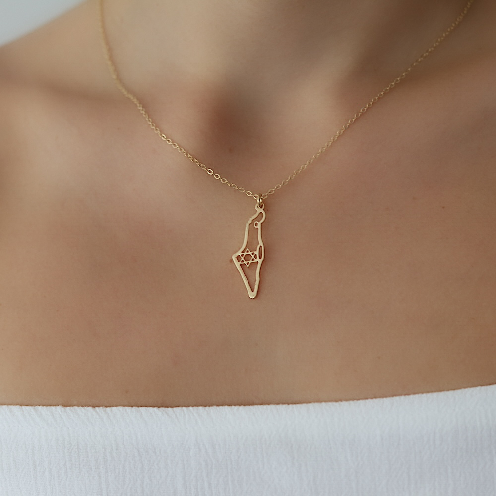 israel-map-with-star-of-david-necklace